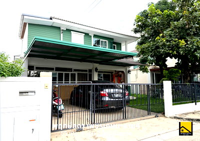 เช่าบ้านเดี่ยว สมุทรสาคร : 🔥For Rent🔥 บ้านเดี่ยวพร้อมอยู่ 4 นอน 2 น้ำ หมู่บ้านพฤกษ์ลดา เพชรเกษม-สาย4(บ้านโซนใหม่)