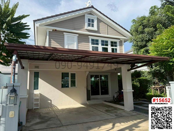 บ้านเดี่ยวให้เช่า : เช่า บ้านเดี่ยว 2 ชั้น ชัยพฤกษ์ จตุโชติ-วัชรพล ใกล้ Central รามอินทรา