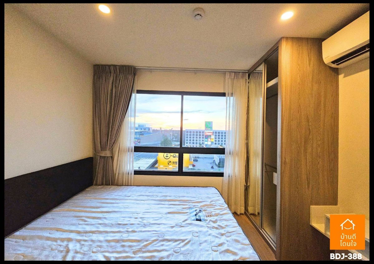 picture iCondo Sukhumvit 77 Phase 2 (24.83 sq.m.) 1 bedroom, 1 bathroom, fully furnished, next to Robinson Lat Krabang. - 5/19