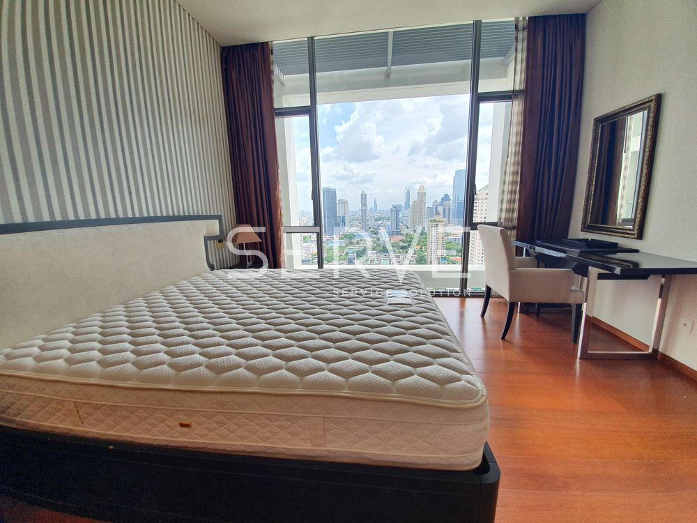 picture Super Luxury 3 Bd. Unit on Super High fl. // Close to BTS Sala Daeng & MRT Lumphini Station-The Sukhothai Residences - 6/21