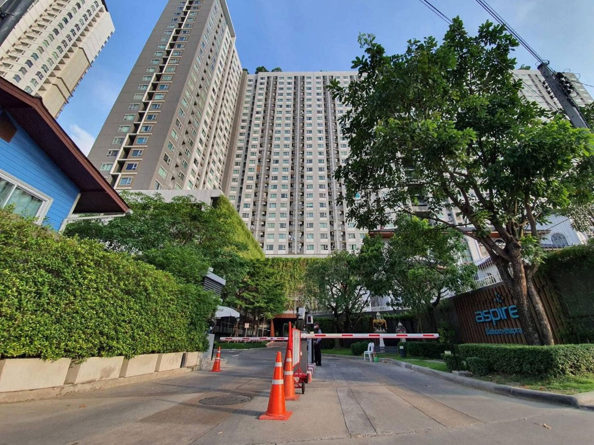 picture BTS Talat Phlu 300 m. Price  13,000 Baht Condo Aspire Sathorn - Thapra ( Rental ) - 13/16