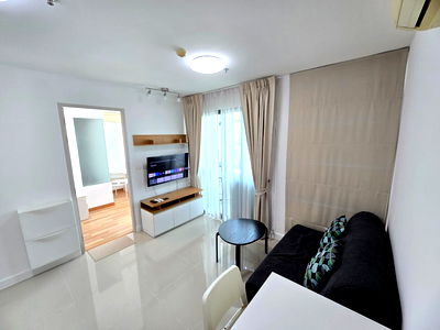 Condos for rent BTS Udom Suk : Best deal for rent! Newly renovated unit with washing machine at Ideo Blucove Sukhumvit