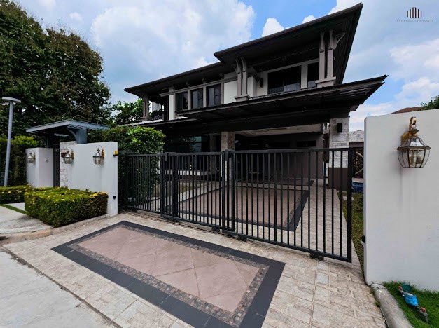 picture Single house for sale, corner unit, Nantawan Pinklao-Ratchapruek project, in new condition, like never lived in. - 2/23