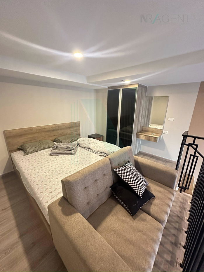 picture 🎉 For Rent Condo KEN ATTITUDE RATTANATHIBET Building 1, Floor 17,Duplex, Room size 38.00 sqm - 4/8