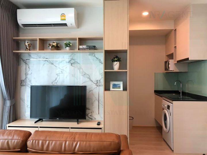 picture 📌 For Rent Condo NOBLE REVOLVE RATCHADA 2 Building 1, Floor 11,Studio, Room size 23.00 sqm - 1/8