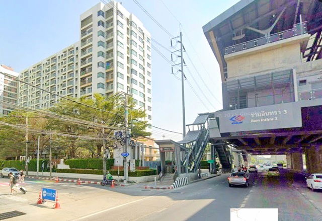รูป MRTลาดปลาเค้า100ม. รามอินทราต้นๆ เซนทรัลรามอินทรา 1.46กม. อาคารพาณิชย์ 4.5 ชั้น ให้เช่า 20ตรว. 260ตรม. สินแพทย์ รามอินทรา 3.2 กม. - รูปที่ 3/8