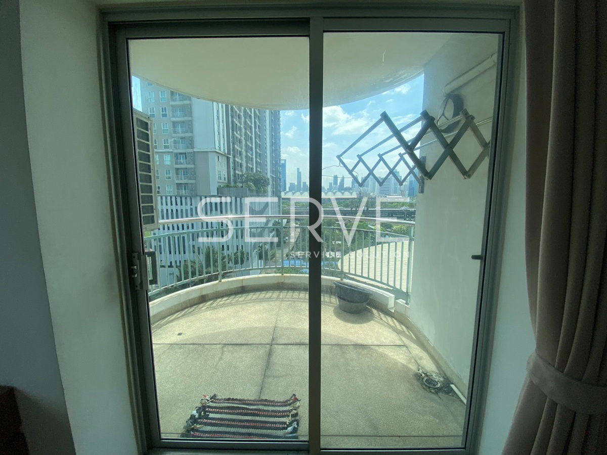 picture 2 Beds Large Room City View Fully furnished Closed Kitchen Good Location Close to MRT Phra Ram 9 450 m.@ Supalai Park Asoke - Ratchada - 5/6