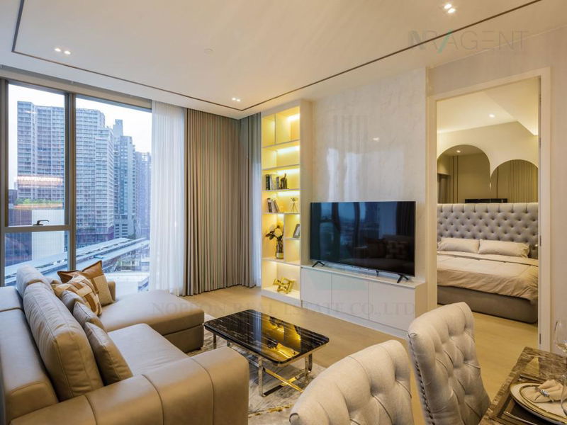 Condos for rent : 🚩Best room!🚩 For rent condo THE STRAND THONGLOR Building 1, Floor 11,2 bed room, Room size 95.00 sqm