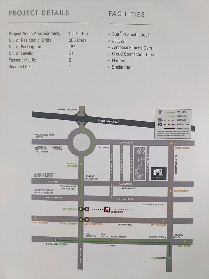 รูป 🏢 ให้เช่าคอนโด : IDEO Mobi Rangnam (ไอดีโอ โมบิ รางน้ำ)   รหัสทรัพย์ | 📌LNP-C10040  - รูปที่ 3/12