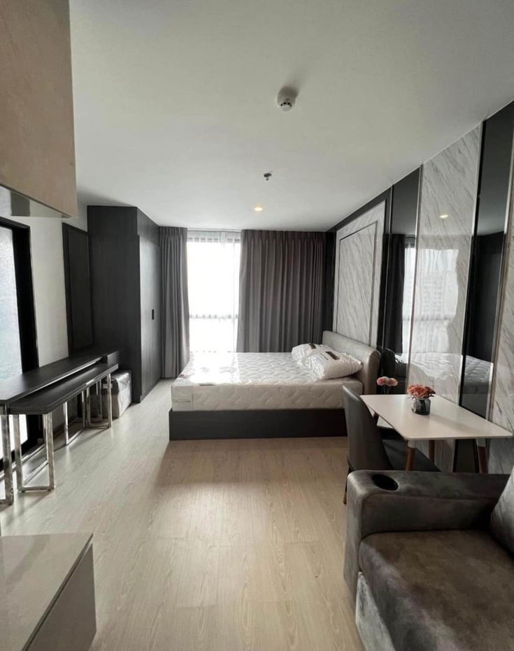 picture Free shuttle service BTS Udom Suk 700 m. Price  14,000 Baht Condo Elio del nest ( Rental ) - 2/24