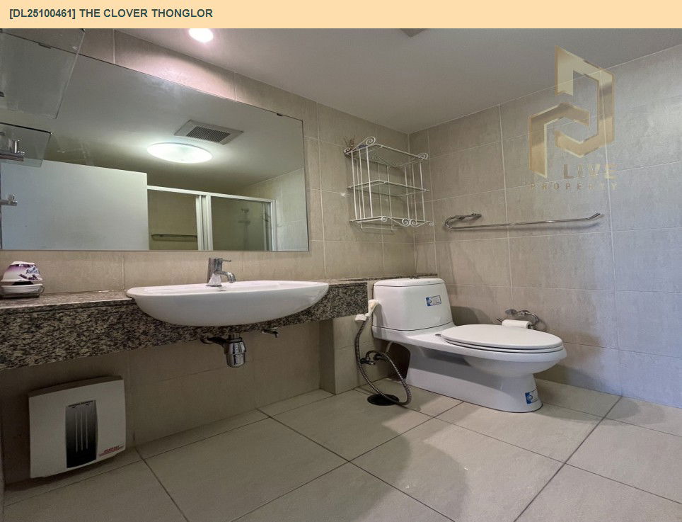 picture DL25100461 Condo for rent, The Clover Thonglor near BTS Thong Lo, ready to move in, call urgently 0638692663 LineID @534wlwof - 9/10