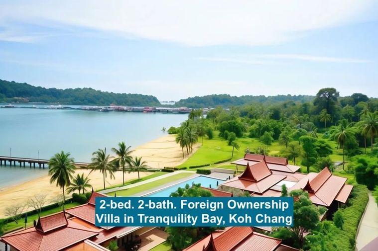 คอนโด/บ้านสวยงามตระการตา เกาะช้าง! เจ้าของเป็นชาวต่างชาติ