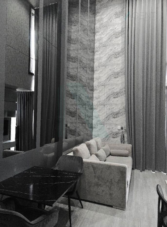 picture 🚩 For Rent Condo THE LINE SUKHUMVIT 101 Building 1, Floor 21,Duplex, Room size 42 sqm - 7/8