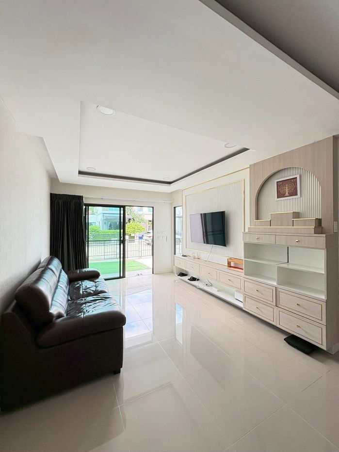 picture 🏡 Single house for rent in Perfect Park Bangna, fully furnished, ready to move in! Rent only 38,000 baht/month. Interested? Line: @951qfbfi - 3/13