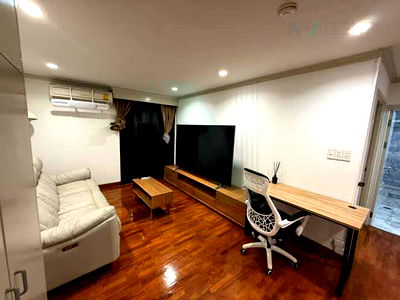 เช่าคอนโด BTS เซนต์หลุยส์ : 🎉 ให้เช่าคอนโด สามภูมิ การ์เด้น อาคาร 1 ชั้น 8 1 ห้องนอน ขนาด 54 ตรม ใกล้ ใกล้ BTS เซนต์หลุยส์