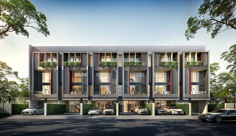 Townhouses for sale : 🔺🔺Britton Phahol-Thep rak 🔺🔺 Luxury House