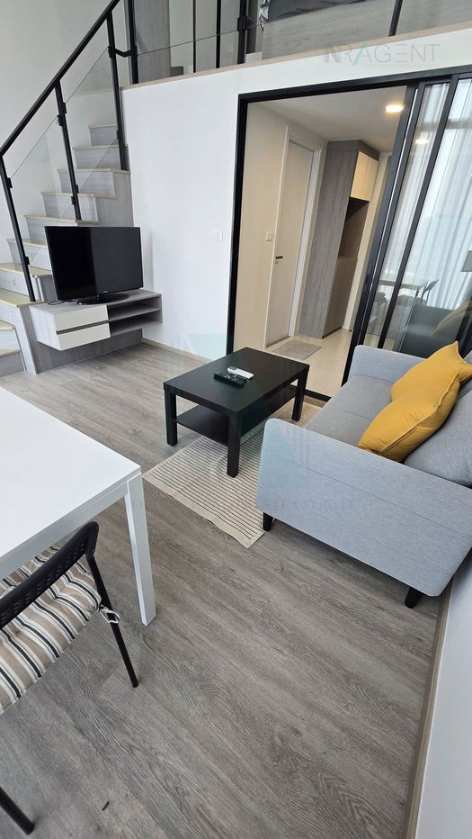 picture 🚩 For Rent Condo ORIGIN PLUG & PLAY NONTHABURI STATION Building 1, Floor 19,Duplex, Room size 34 sqm - 4/8