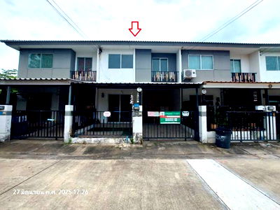 ทาวน์โฮม บางใหญ่ นนทบุรี : ทาวน์เฮ้าส์ สำหรับขาย พฤกษา 95/2 ซอยกันตนา-วงแหวนฯ บางม่วง บางใหญ่ นนทบุรี