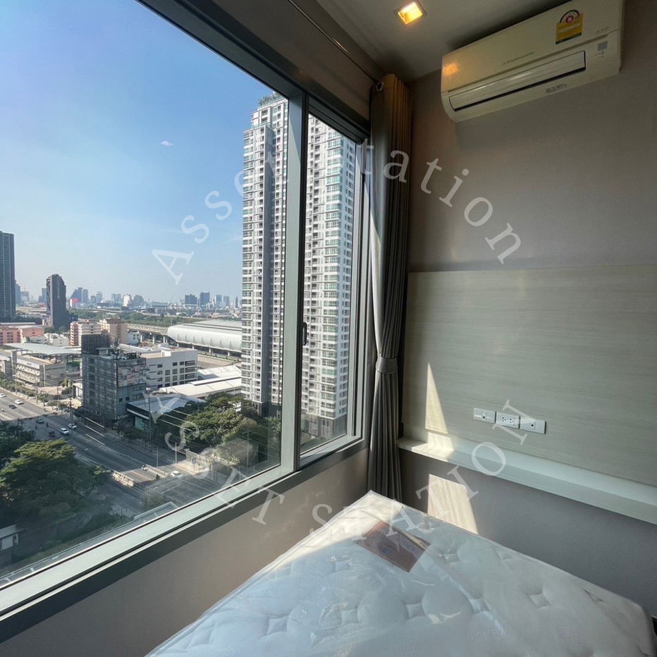 รูป 🌇 ทำเลศักยภาพ ห้องสวยสไตล์โมเดิร์น Q Asoke  ใกล้ MRT เพชรบุรี และ Airport Link มักกะสัน🚅💎 - รูปที่ 4/12