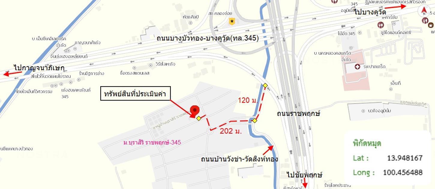 รูป บ้านเดี่ยว สำหรับขาย บุราสิริ ราชพฤกษ์-แจ้งวัฒนะ คลองข่อย ปากเกร็ด นนทบุรี - รูปที่ 34/34