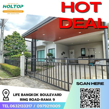 #R7033 🎉 201068 Condo for rent Life Bangkok Boulevard Ring Road-Rama 9