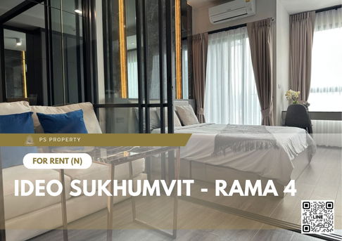 For rent 📍 IDEO Sukhumvit - Rama 4 📍 Fully furnished and equipped, near BTS Phra Khanong