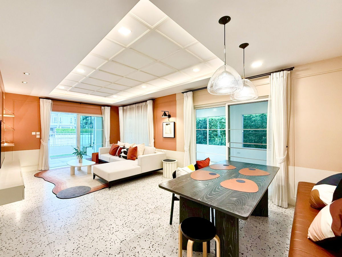 picture 𝐅𝐨𝐫 𝐑𝐞𝐧𝐭: 𝐕𝐢𝐥𝐥𝐚𝐠𝐠𝐢𝐨𝟐 𝐒𝐫𝐢𝐧𝐚𝐤𝐚𝐫𝐢𝐧–𝐁𝐚𝐧𝐠𝐧𝐚 Corner single house facing the garden, fully furnished, ready to move in. - 6/20