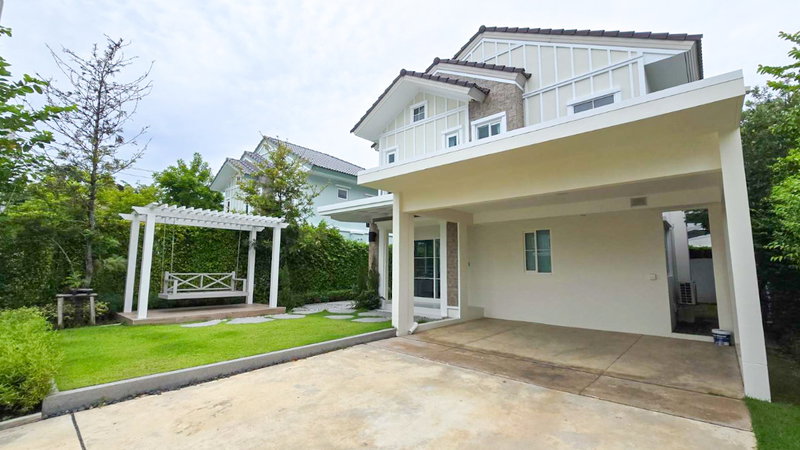 Houses for rent : 𝐅𝐨𝐫 𝐑𝐞𝐧𝐭: 𝐒𝐢𝐧𝐠𝐥𝐞 𝐇𝐨𝐮𝐬𝐞 𝐕𝐢𝐥𝐥𝐚𝐠𝐠𝐢𝐨𝟐 𝐒𝐫𝐢𝐧𝐚𝐤𝐚𝐫𝐢𝐧–𝐁𝐚𝐧𝐠𝐧𝐚 house facing the garden, Furnished, ready to move in.