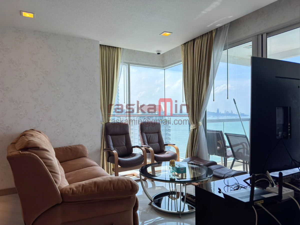 picture For Rent: The Palm Wongamat – 2 Bedroom Seaview Condo - 3/20