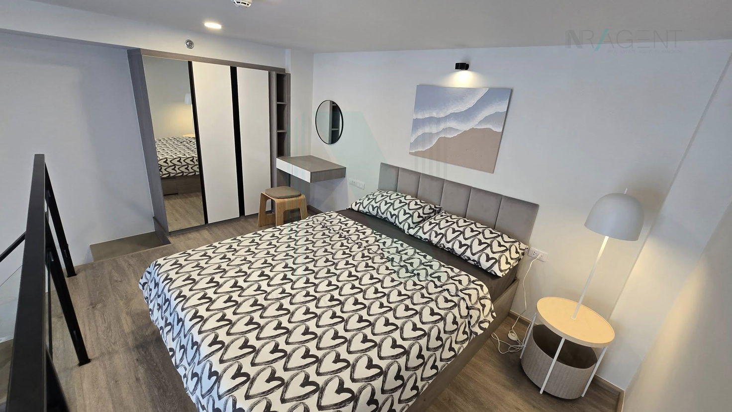 picture For Rent Condo ORIGIN PLUG & PLAY NONTHABURI STATION Building 1, Floor 19,Duplex, Room size 34 sqm - 4/8
