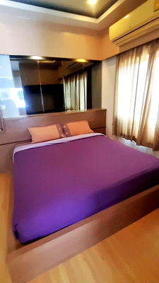 Condos for rent Rayong : (For Rent) The Contrast Condo, 1-Bedroom Corner Unit | 46 sq.m. | 2 Balconies | Walk-in Closet Owner listed directly — no agency fee!