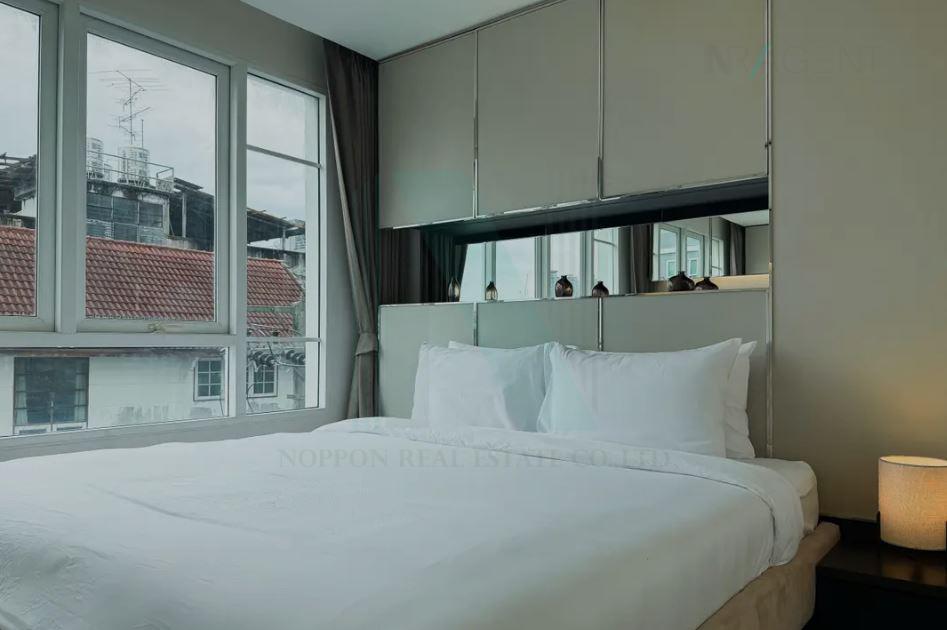 picture For Rent Condo THE BANGKOK SATHORN-TAKSIN Building 1, Floor 3,2 bed room, Room size 58 sqm - 3/8