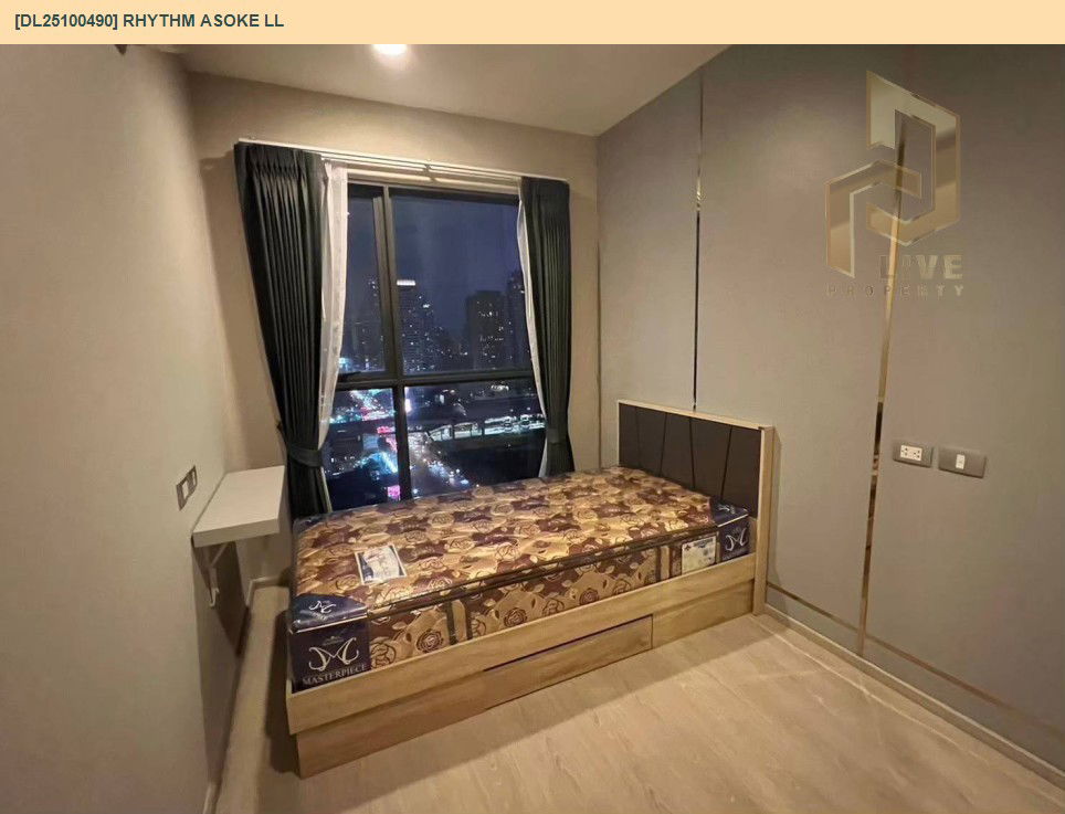 picture DL25100490 Condo for rent, Rhythm Asoke ll near MRT พระราม 9, ready to move in, call urgently 0638692663 LineID @534wlwof - 3/12