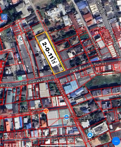 Land for sale, 811 sq wah, Suan Luang