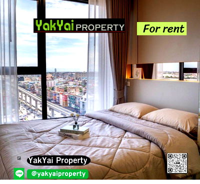 Condos for rent : 🌟 🌟 🌟 Condo for rent: Origin Plug & Play Srinakarin, newly decorated, ready to move in 26.56 sq m, 15th floor