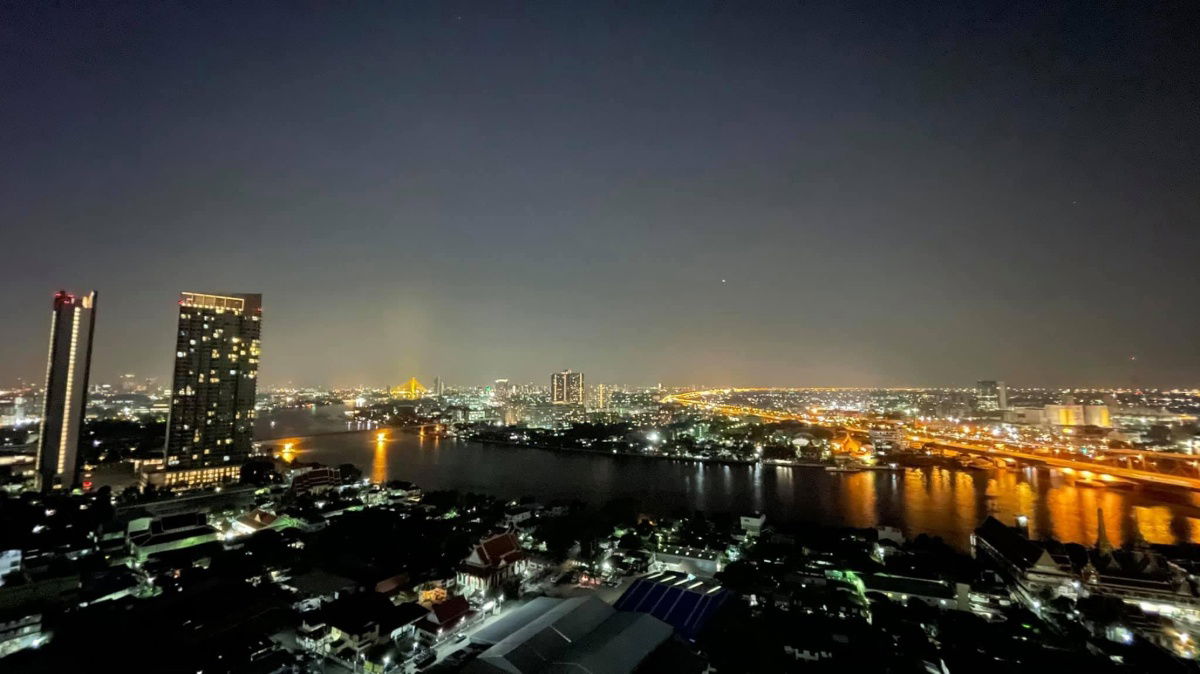 รูป 2 ห้องนอน 2 ห้องน้ำ ห้องของคนพร้อม วิวสวยกินใจ พระอาทิตย์ตกดิน แม่น้ำเจ้าพระยา 180 องศา ใกล้รถไฟฟ้าสายสีน้ำเงิน สถานีบางโพ พร้อมอยู่ 7.5 ลบ. - รูปที่ 20/25