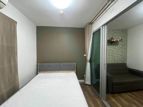 For Rent Condo A SPACE ME BANGNA Building 1, Floor 12,1 bed room, Room size 26 sqm
