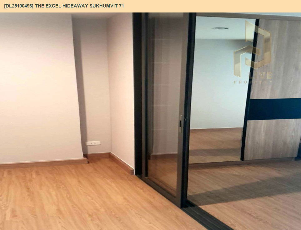 picture DL25100496 Condo for sale, The Excel Hideaway Sukhumvit 71 near BTS On Nut, ready to move in, call urgently 0638692663 LineID @655ebbvc - 16/21