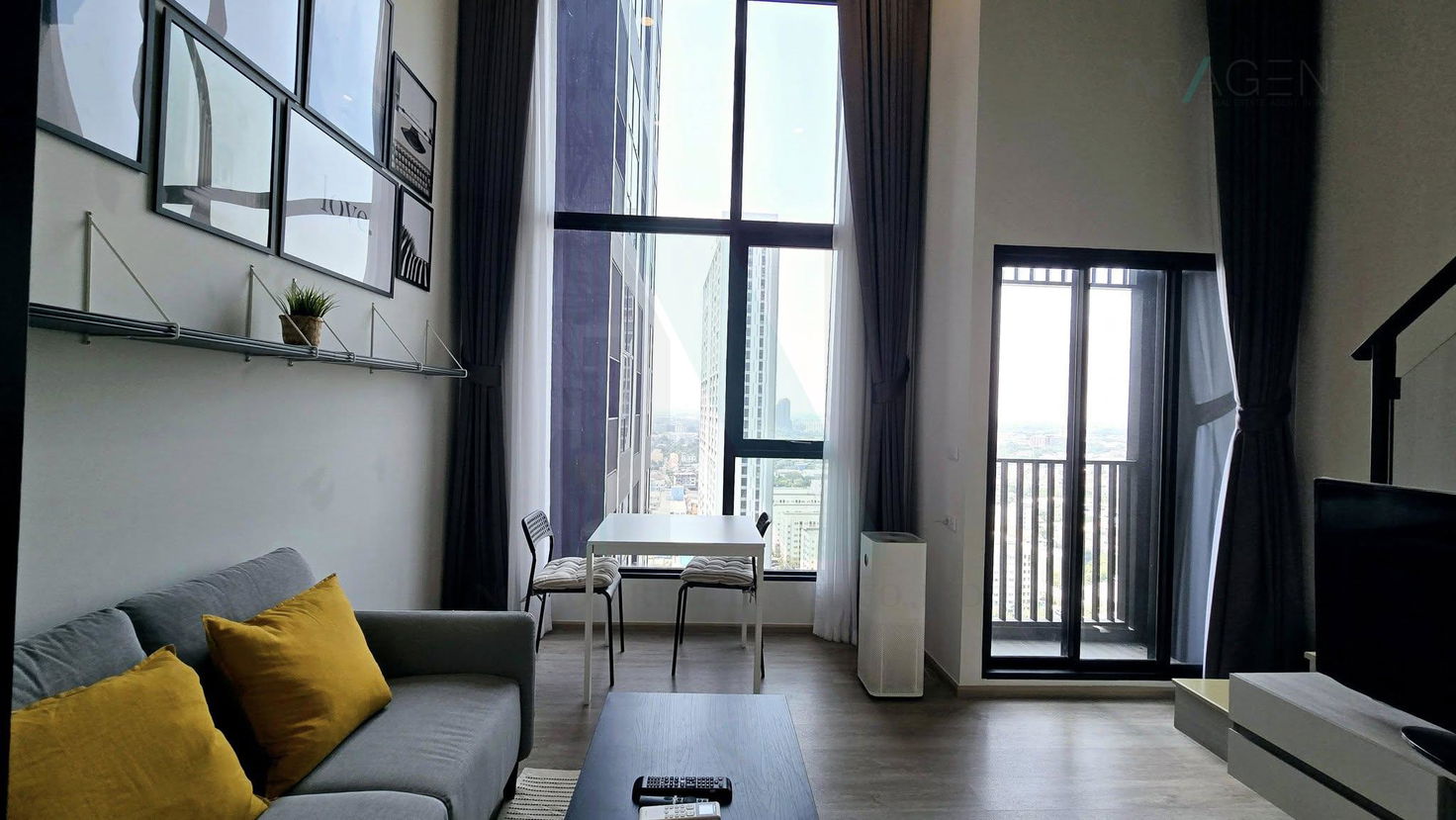 picture For Rent Condo ORIGIN PLUG & PLAY NONTHABURI STATION Building 1, Floor 19,Duplex, Room size 34 sqm - 5/8