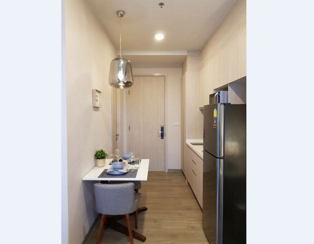 รูป Call : 065-656-9588 Condo Keen Centre​ Sriracha ตรงข้ามโรบินสัน ศรีราชา 35 ตรม 1 นอน ชั้น18 วิวภูเขา ตะวันออก ตกแต่งครบ - รูปที่ 5/13