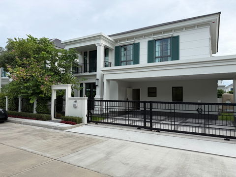 2-storey Luxury house "Setthasiri Bangna km.10" 4 bed 4 bath 247 Sq.m. Rare Unit, Fully Furnished, Sell 29.9 MB
