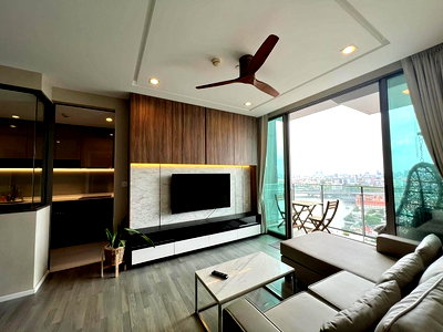 คอนโดให้เช่า : 💥💥ให้เช่าคอนโด 333 Riverside 86 ตร.ม. ชั้น 24 ตึก B วิวแม่น้ำเจ้าพระยา ติดสถานีรถไฟฟ้า MRT บางโพ ติดต่อ LINE: @atfirm💥💥