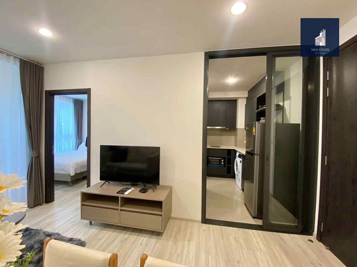 รูป XT Huaikhwang 1bedroom high floor close to elevator take city view - รูปที่ 4/10