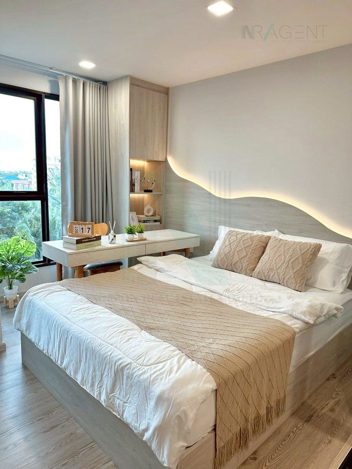 picture 🎊 For Rent Condo KAVE SEED KASET Building B, Floor 6,1 bed room, Room size 27 sqm - 5/8