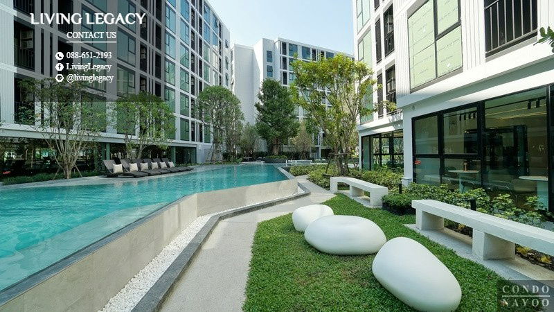 picture T4GNHI Condo For Rent Atmoz Oasis Onnut 24.11 Sq.M. Floor 7 Building e line id : @livinglegacy - 4/20