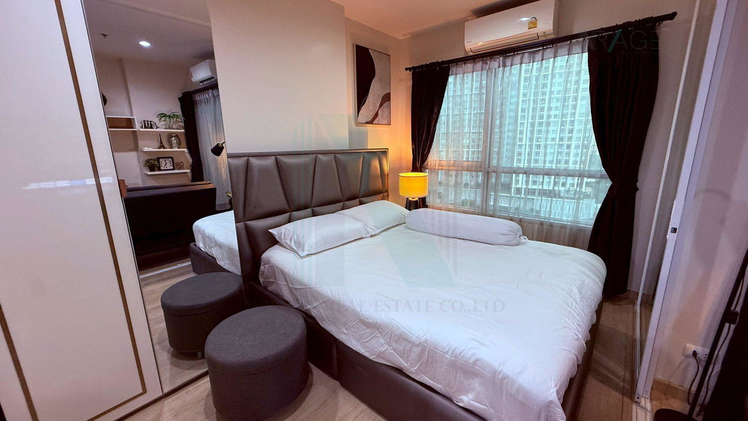 รูป ให้เช่าคอนโด เดอะ เทมโป แกรนด์ สาทร-วุฒากาศ อาคาร B ชั้น 12 1 ห้องนอน ขนาด 31 ตรม ใกล้ เดอะมอลล์ ท่าพระ - รูปที่ 4/8