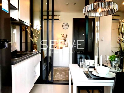 Condos for sale : 1 Bed Fully furnished on High Fl. 15+ Close to BTS On Nut / Condo For Sale-The Base Park West Sukhumvit 77