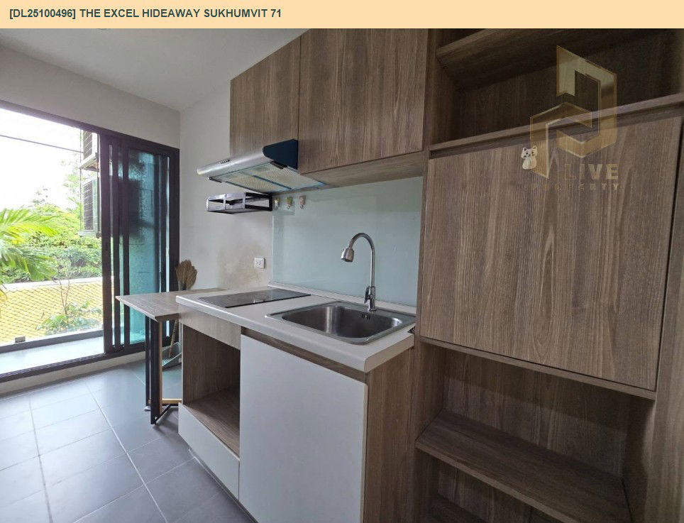 picture DL25100496 Condo for sale, The Excel Hideaway Sukhumvit 71 near BTS On Nut, ready to move in, call urgently 0638692663 LineID @655ebbvc - 8/21