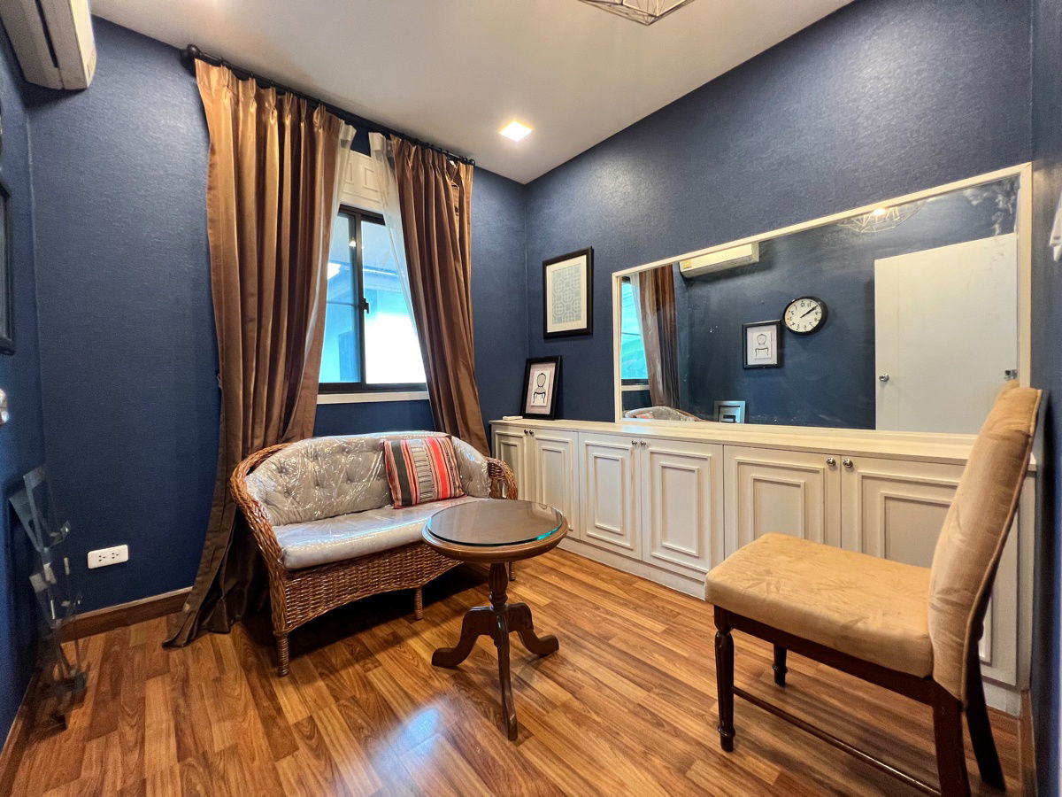 รูป ให้เช่า ทาวน์โฮม พฤกษาวิลล์ พัฒนาการ 38 หลังมุม สวนกว้าง วิว Club house  - รูปที่ 20/24