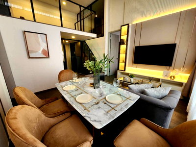 Condos for rent : For Rent Condo PARK ORIGIN CHULA - SAMYAN Building 1, Floor 41,Duplex 2 bed room, Room size 64.00 sqm